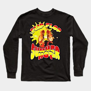 Melting Hot Summer Long Sleeve T-Shirt